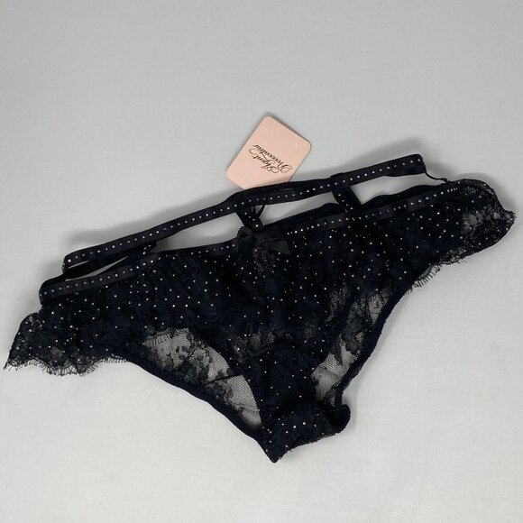 Agent Provocateur Davinah SOIREE Black Brief AP2 Small NWT $645 - Picture 11 of 16